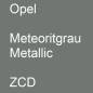 Preview: Opel, Meteoritgrau Metallic, ZCD.